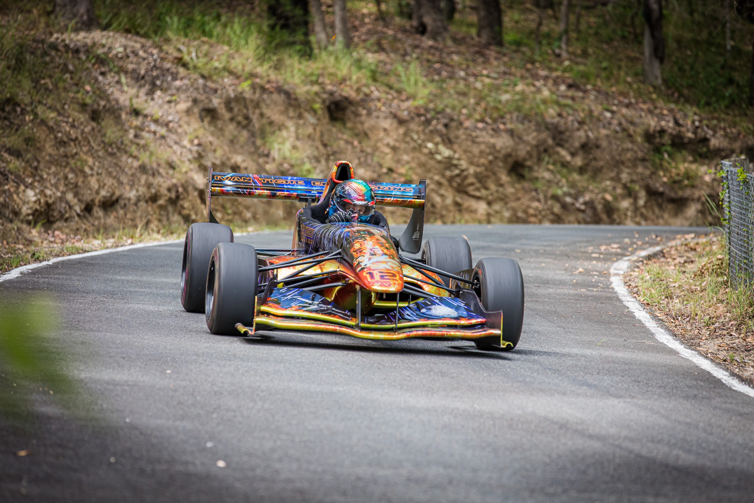Empire Wraith speed hillclimb car in competition